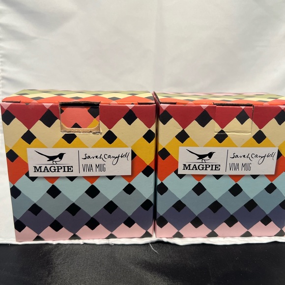 Magpie NIB Viva Mug Overlap pattern set of 2 - Picture 4 of 4